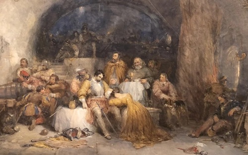 belägring av ett slott